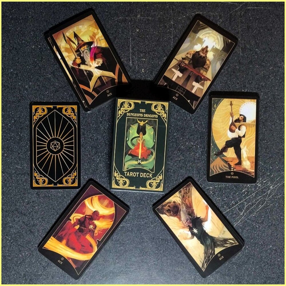 New - The Dungeons Dragons Tarot 78 Card Deck